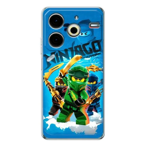 Чохол з принтом «Ninjago» для TECNO Pova 6 Neo 5G