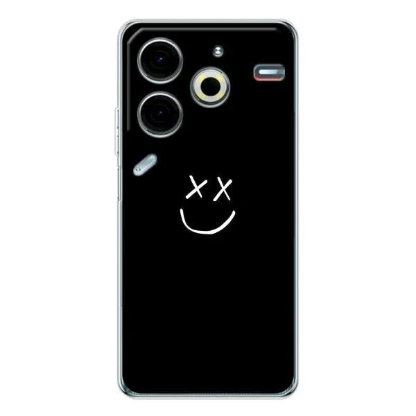 Чехол с принтом «Смайл» для TECNO Pova 6 Neo 5G