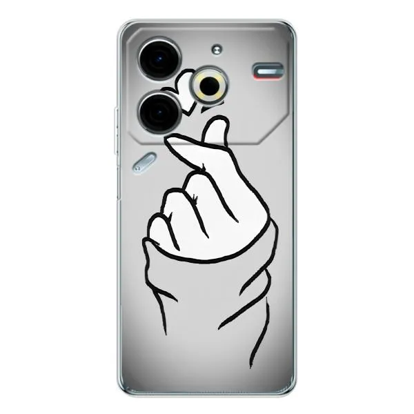 Чохол з принтом «Значок Love» для TECNO Pova 6 Neo 5G Чохол з принтом «Значок Love» для TECNO Pova 6 Neo 5G