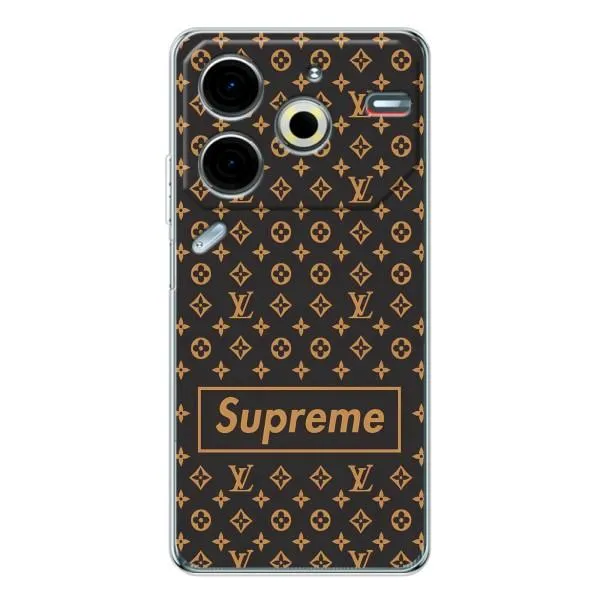 Чохол з принтом «Supreme LV» для TECNO Pova 6 Neo 5G