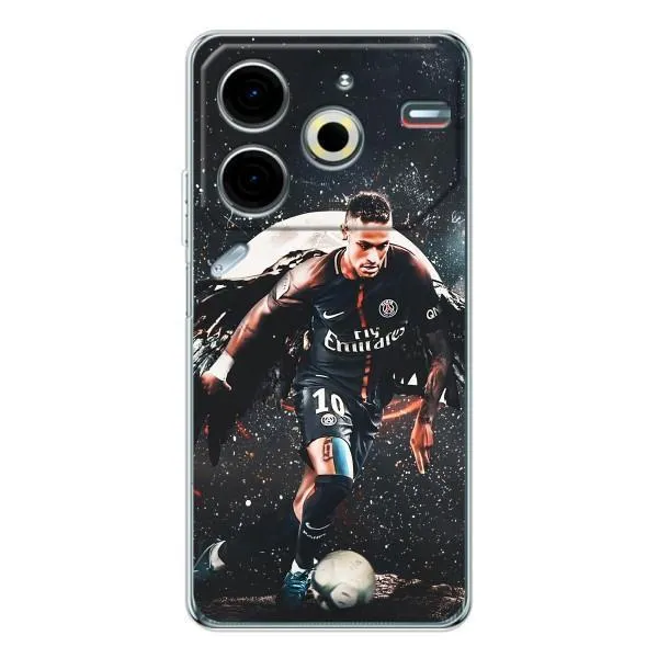 Чохол з принтом «PSG Neymar» для TECNO Pova 6 Neo 5G