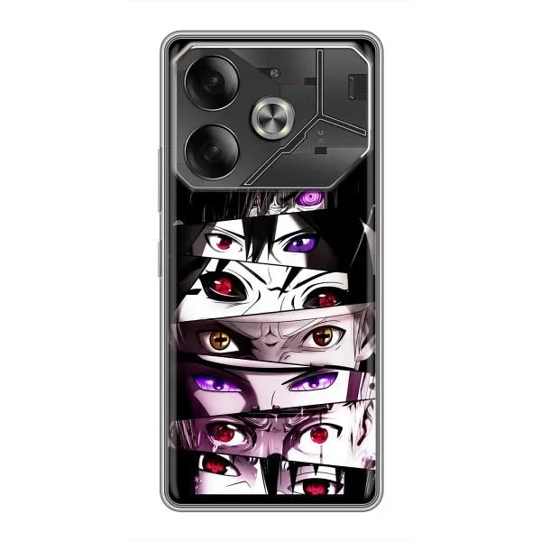 Чохол з принтом «Очі Anime» для TECNO Pova 6 Чохол з принтом «Очі Anime» для TECNO Pova 6