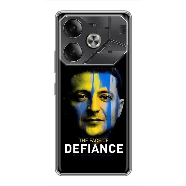 Чехол с принтом «В. Зеленский» для TECNO Pova 6