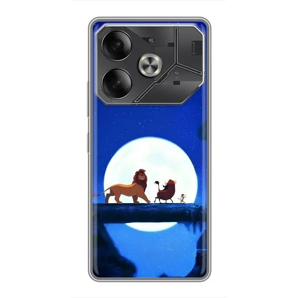 Чохол з принтом «Хакуна Матата» для TECNO Pova 6
