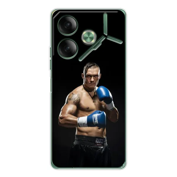 Чехол с принтом «Боксер Усик» для TECNO Pova 7 Ultra