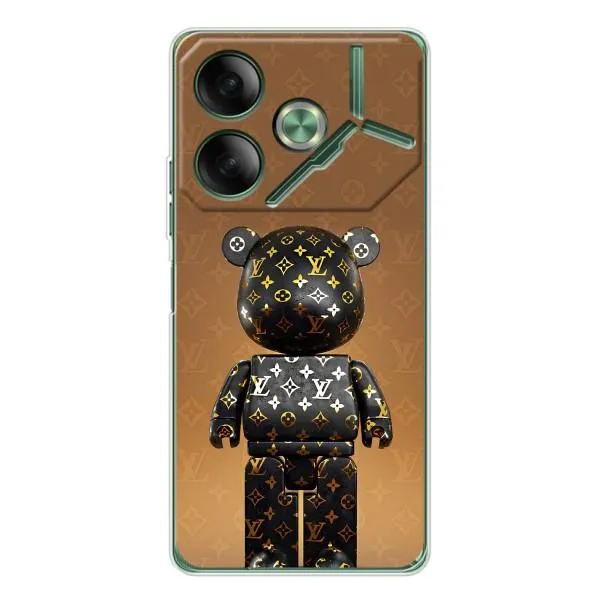 Чехол с принтом «Bearbrick» для TECNO Pova 7