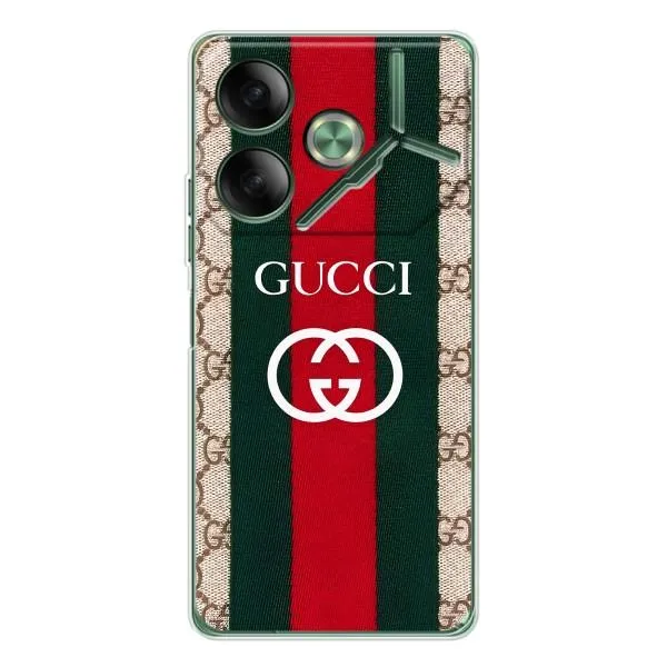 Чехол с принтом «Gucci дизайн» для TECNO Pova 7 Чехол с принтом «Gucci дизайн» для TECNO Pova 7