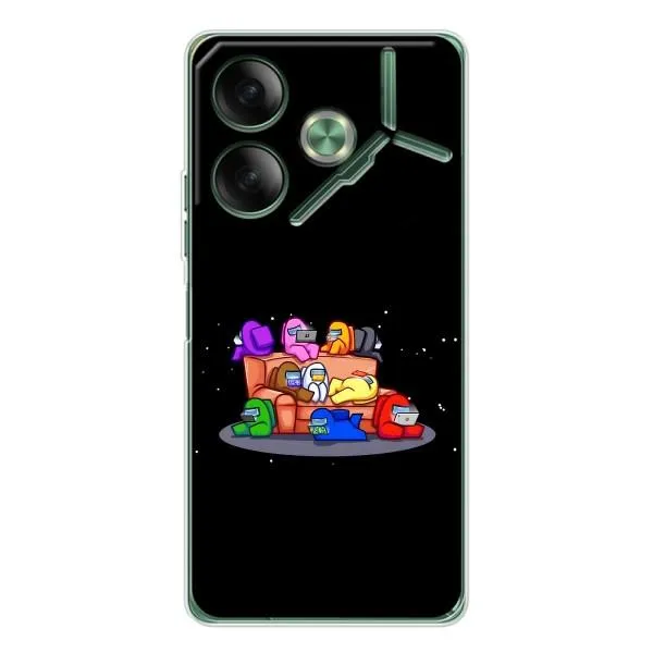 Чехол с принтом «Амонг-ас» для TECNO Pova 7