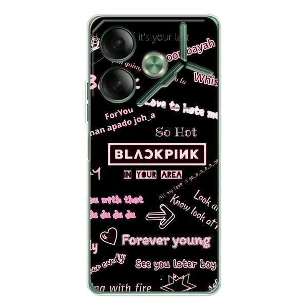 Чехол с принтом «BLACKPINK» для TECNO Pova 7