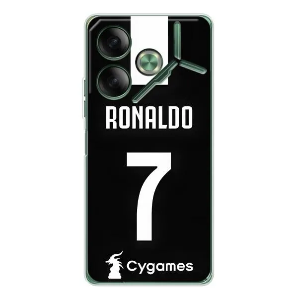 Чехол с принтом «RONALDO 7» для TECNO Pova 7