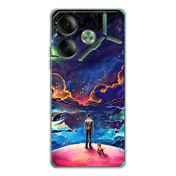 Чехол с принтом «Галактический вид» для TECNO Pova 7 Чехол с принтом «Галактический вид» для TECNO Pova 7