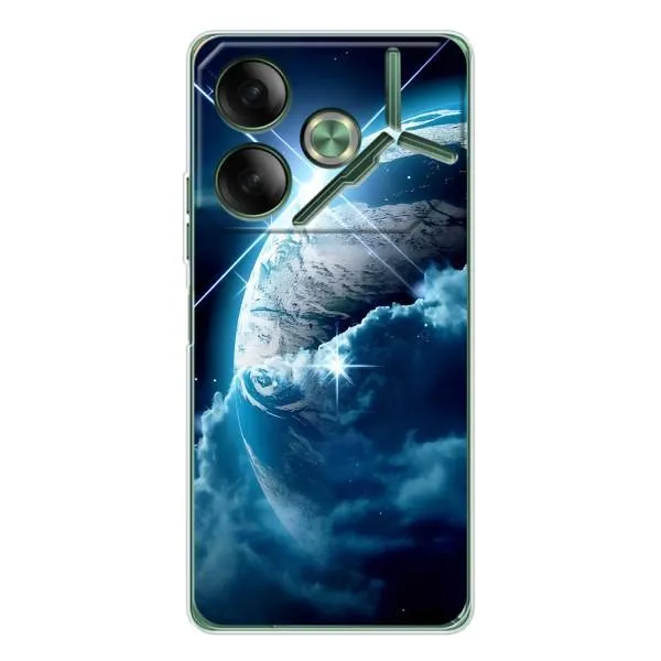Чехол с принтом «Земля с космоса» для TECNO Pova 7 Чехол с принтом «Земля с космоса» для TECNO Pova 7
