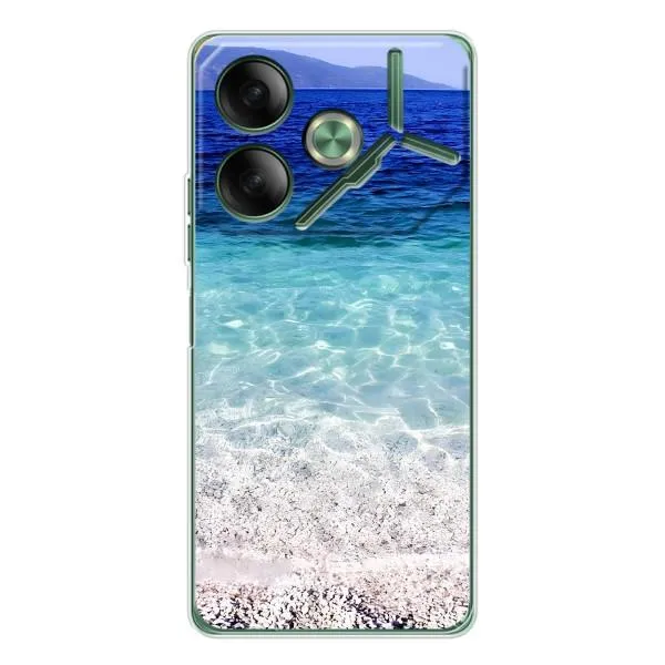 Чехол с принтом «Море» для TECNO Pova 7