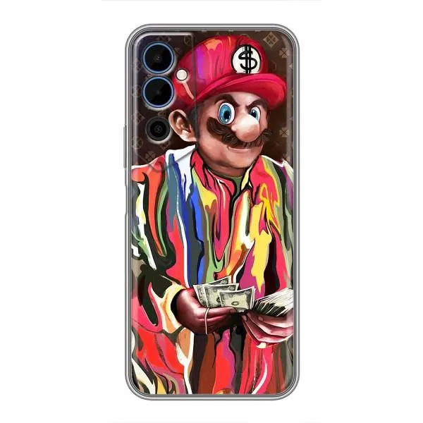 Чехол с принтом «Mario LV» для TECNO POVA Neo 2