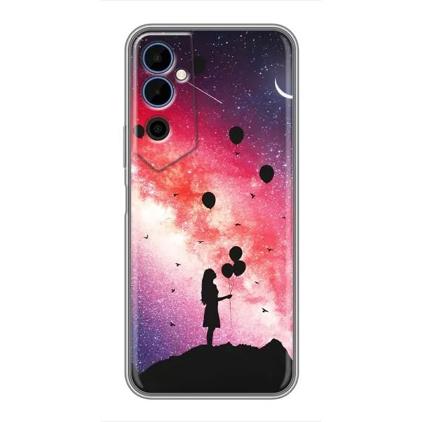 Чехол с принтом «С шариками» для TECNO POVA Neo 2