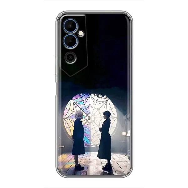 Чехол с принтом «Уэнздей и Инид» для TECNO POVA Neo 2