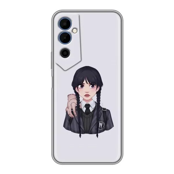 Чехол с принтом «Уэнздей и Вещь» для TECNO POVA Neo 2