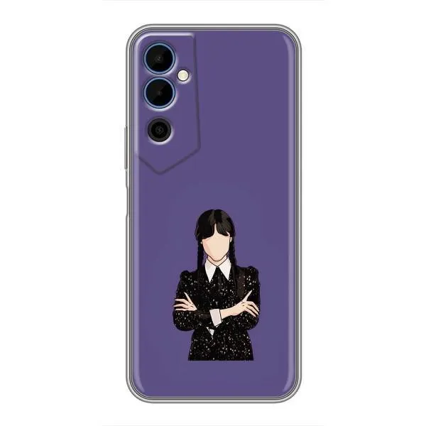 Чехол с принтом «Уэнздей в черном» для TECNO POVA Neo 2