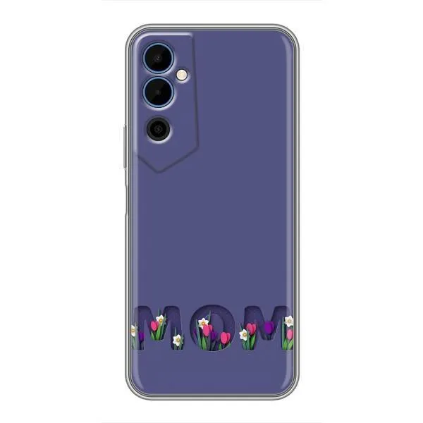 Чехол с принтом «Мама в цветах» для TECNO POVA Neo 2