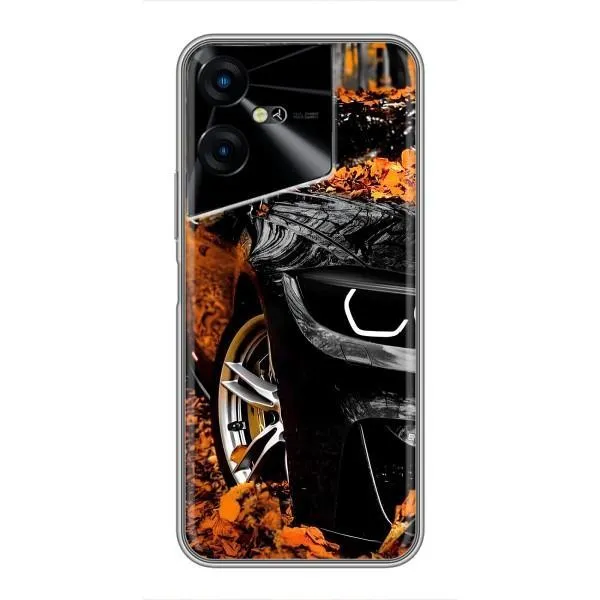 Чехол с принтом «Черная Машина» для TECNO POVA Neo 3