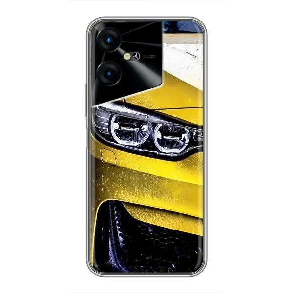 Чехол с принтом «Желтая машина» для TECNO POVA Neo 3