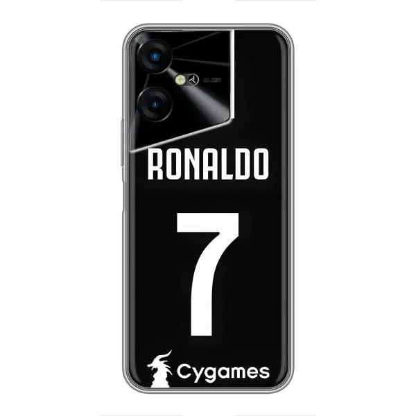 Чехол с принтом «RONALDO 7» для TECNO POVA Neo 3