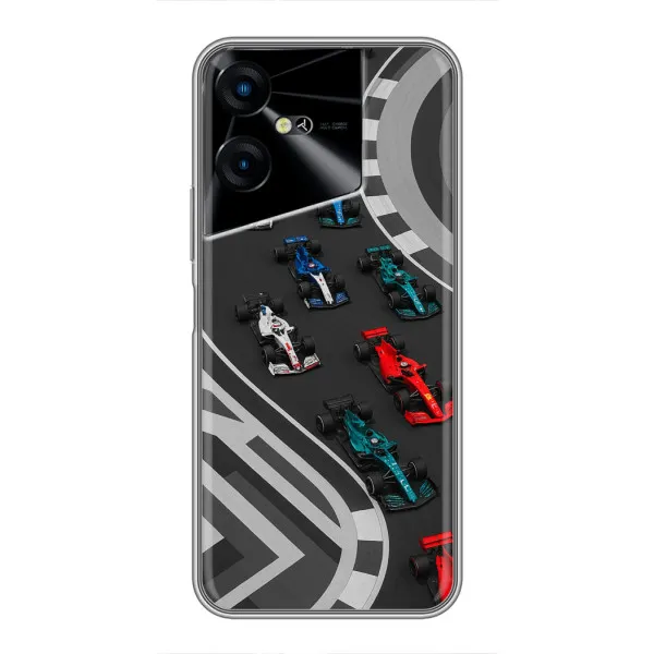 Чехол с принтом «Трасса Ф1» для TECNO POVA Neo 3 Чехол с принтом «Трасса Ф1» для TECNO POVA Neo 3