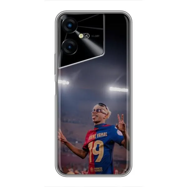 Чехол с принтом «Ямаль на стадионе» для TECNO POVA Neo 3