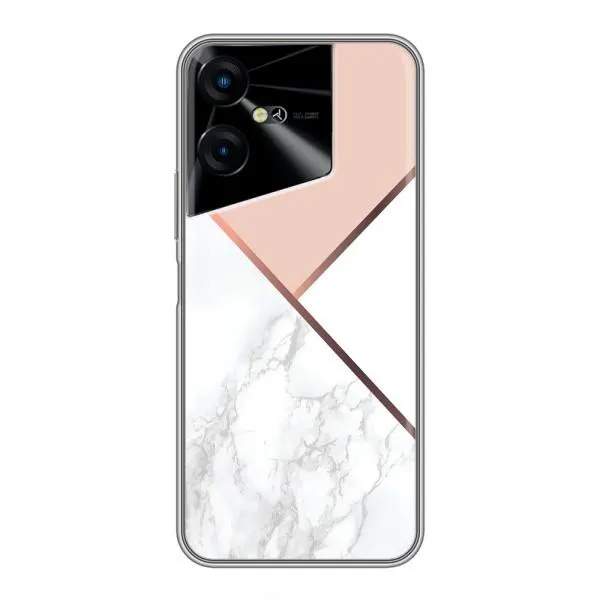 Чехол с принтом «Тройной мрамор» для TECNO POVA Neo 3