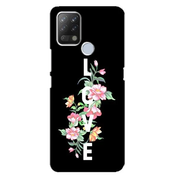 Чохол з принтом «Квіти LOVE» для TECNO Pova Чохол з принтом «Квіти LOVE» для TECNO Pova