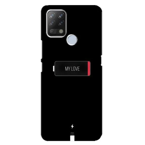 Чохол з принтом «Love battery» для TECNO Pova Чохол з принтом «Love battery» для TECNO Pova