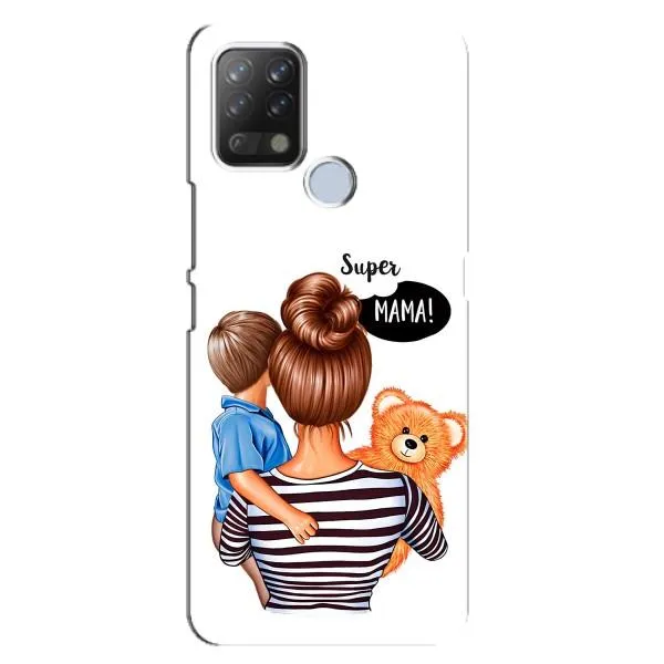Чехол с принтом «Мама с сыном» для TECNO Pova