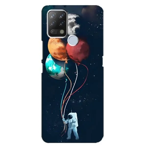 Чохол з принтом «Планети кульки» для TECNO Pova