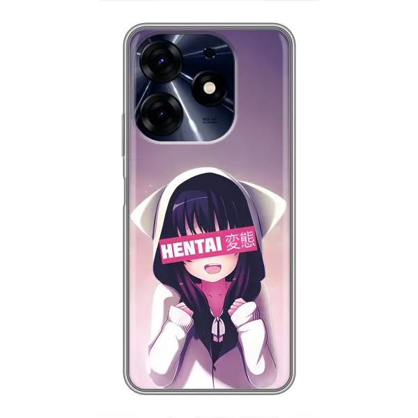 Чехол с принтом «Hentai chan» для TECNO Spark 10 Pro