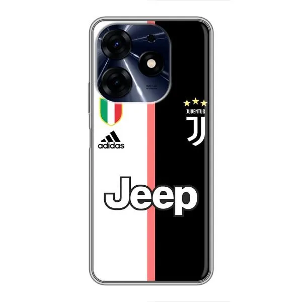 Чехол с принтом «Juventus» для TECNO Spark 10 Pro