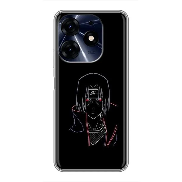 Чехол с принтом «силуэт Итачи» для TECNO Spark 10 Pro Чехол с принтом «силуэт Итачи» для TECNO Spark 10 Pro