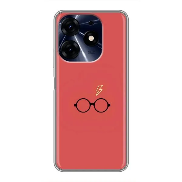 Чехол с принтом «шрам и очки» для TECNO Spark 10 Pro Чехол с принтом «шрам и очки» для TECNO Spark 10 Pro