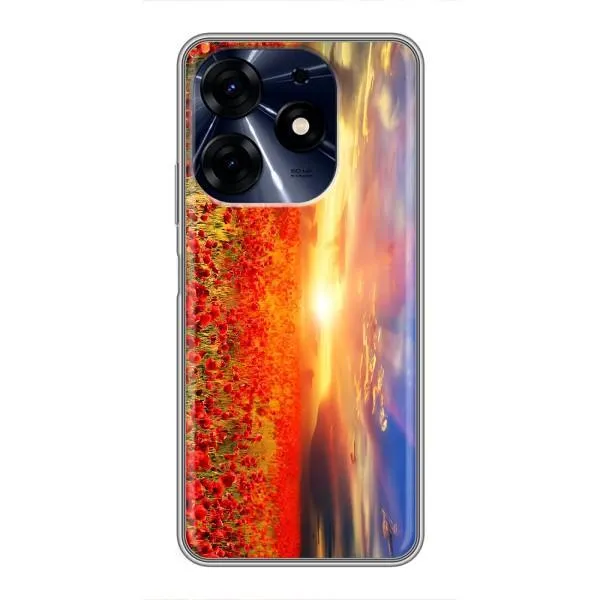 Чехол с принтом «Поле тюльпанов» для TECNO Spark 10 Pro Чехол с принтом «Поле тюльпанов» для TECNO Spark 10 Pro