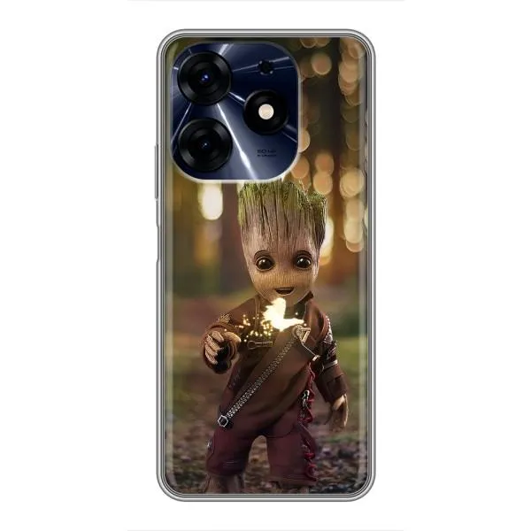 Чехол с принтом «I am Groot» для TECNO Spark 10 Pro