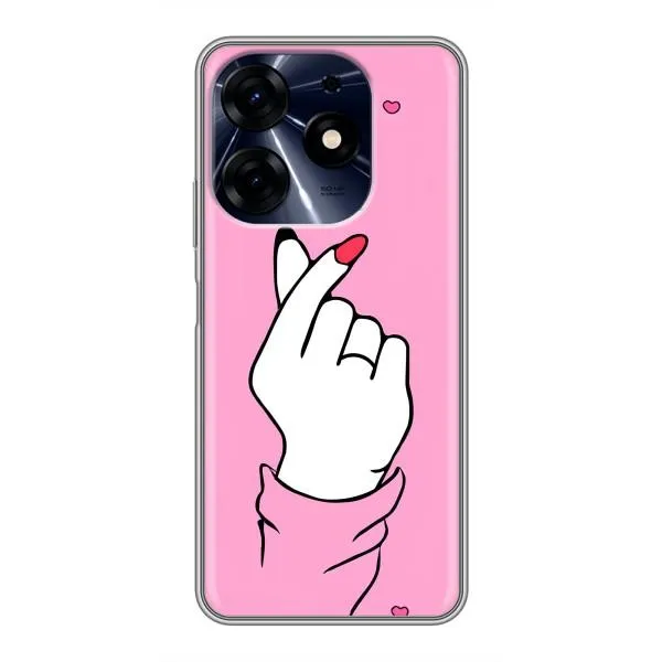 Чехол с принтом «Знак Love» для TECNO Spark 10 Pro Чехол с принтом «Знак Love» для TECNO Spark 10 Pro