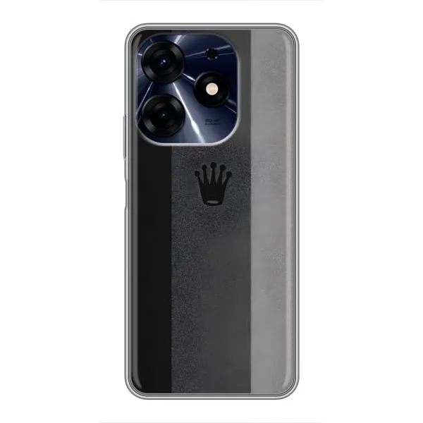 Чехол с принтом «Коронка» для TECNO Spark 10 Pro