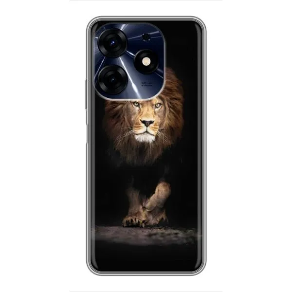 Чохол з принтом «Лев» для TECNO Spark 10 Pro