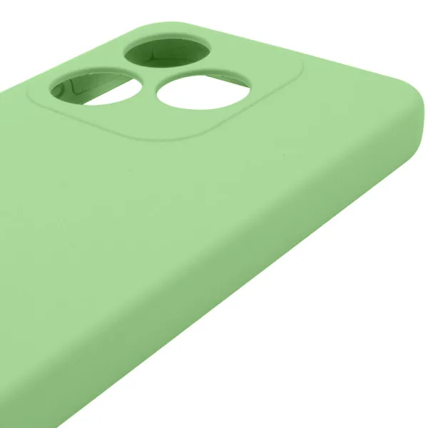 Чехол Silicone Cover Lakshmi Full Camera (AAA) для TECNO Spark 10 — Мятный — фото 1