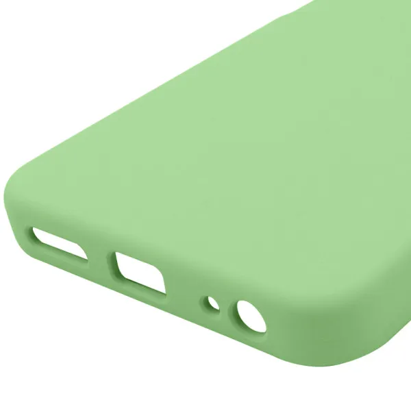 Чехол Silicone Cover Lakshmi Full Camera (AAA) для TECNO Spark 10 — Мятный — фото 2