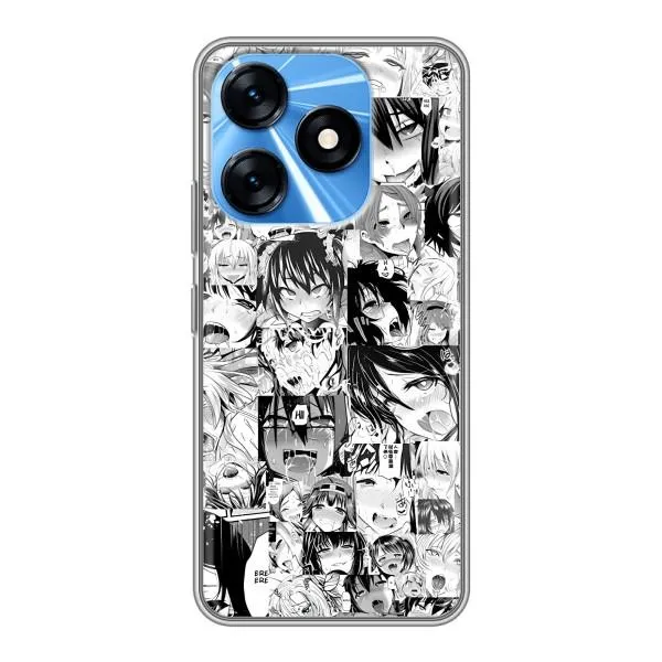 Чехол с принтом «Ahegao manga» для TECNO Spark 10 Чехол с принтом «Ahegao manga» для TECNO Spark 10