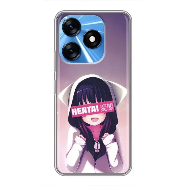 Чехол с принтом «Hentai chan» для TECNO Spark 10 Чехол с принтом «Hentai chan» для TECNO Spark 10