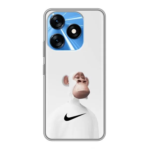Чехол с принтом «обезьяна NFT Nike» для TECNO Spark 10 Чехол с принтом «обезьяна NFT Nike» для TECNO Spark 10