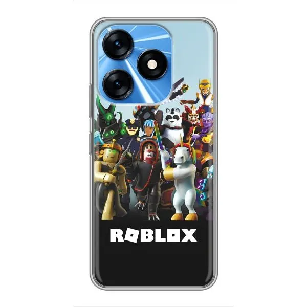Чехол с принтом «ROBLEX» для TECNO Spark 10