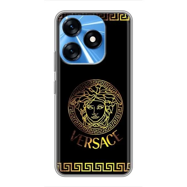 Чехол с принтом «Logo Versace» для TECNO Spark 10