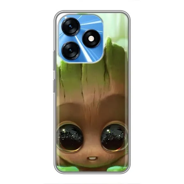 Чохол з принтом «Милий Грут» для TECNO Spark 10